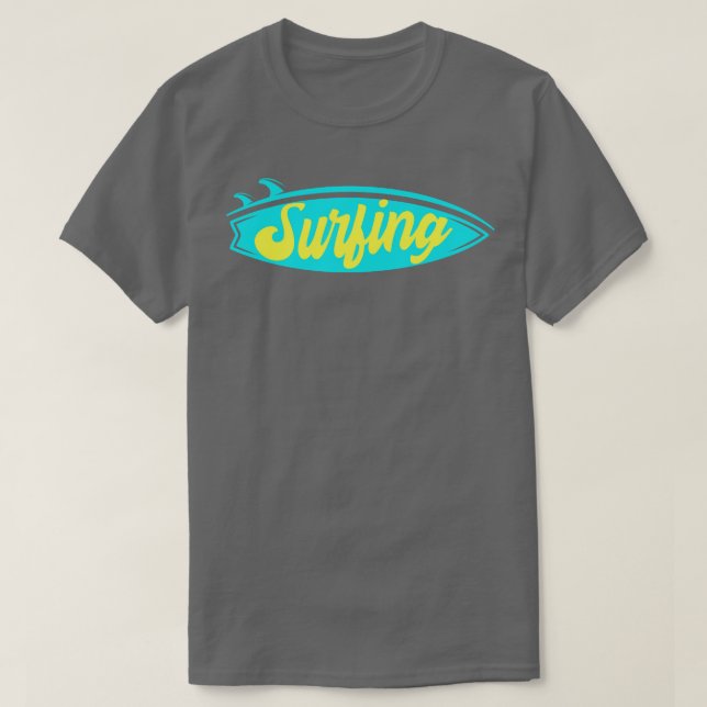 Surfboard Surfboard Surfer T Shirt (Design framsida)