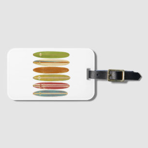 Surfboard Surfboard Vintage Retro Stil Surfing Bagagebricka