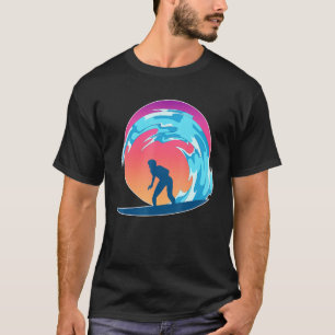 Surfboard Surfer Sea Vinkarare Vatten sport Ocean T Shirt
