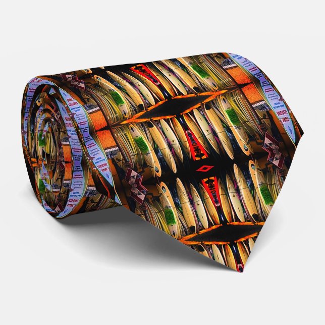 Surfboard Surfer Tie Slips (Rullad)