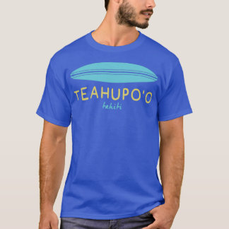 SURFBOARD TEAHUPOO TAHITI T SHIRT