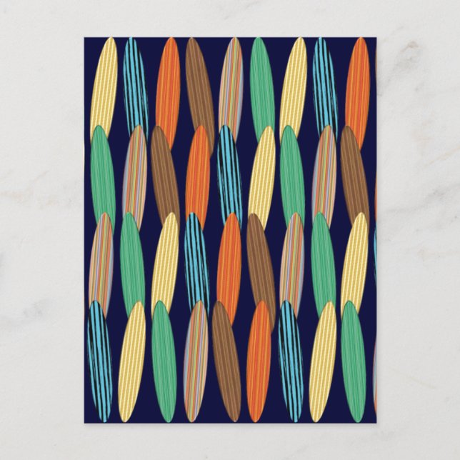 Surfboard Vykort (Framsida)