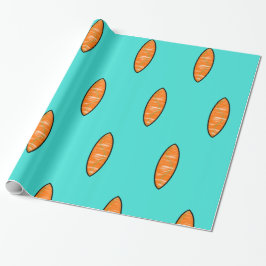 Surfbräda 30”x6 fot, Glänsande inslagspapper #1 Presentpapper