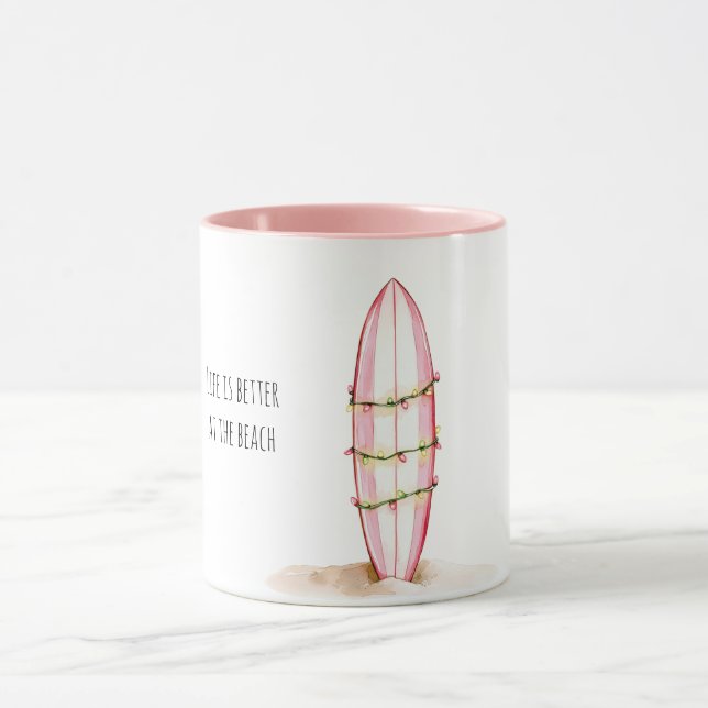 Surfbräda Strandljus Mugg (Center)