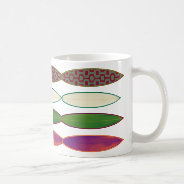 surfbrädor ~ surfning stil kaffemugg (Höger)