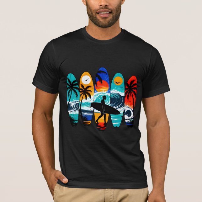 Surfbrädor T Shirt (Framsida)