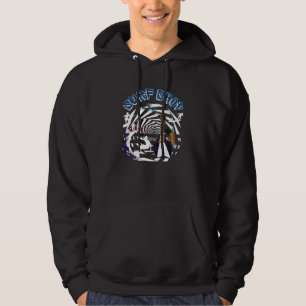 Surfbutik Surfande Våg Kille Hoodie