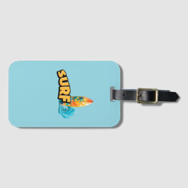 Surfduk för surfälskare  bagagebricka