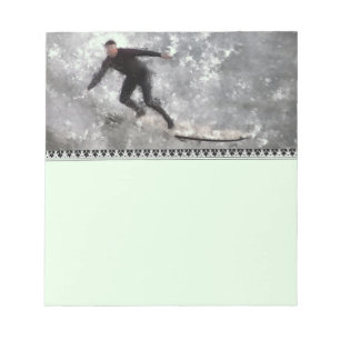 Surfer Anteckningsblock