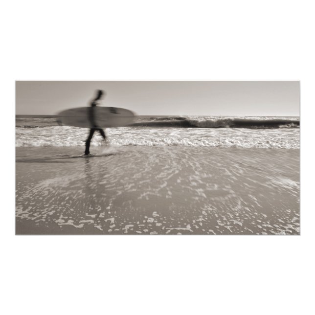 Surfer av Shirley Taylor Fototryck (Framsidan)