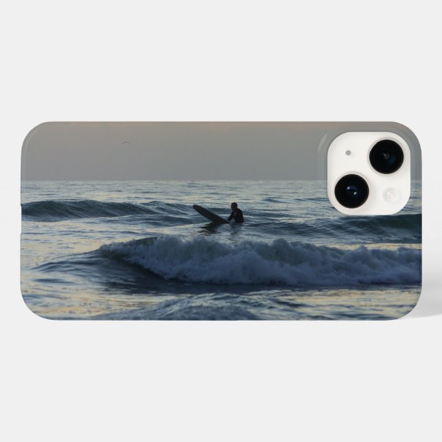 Surfer Awaits Fodral-Mate iphone case (Baksida (horisontell))