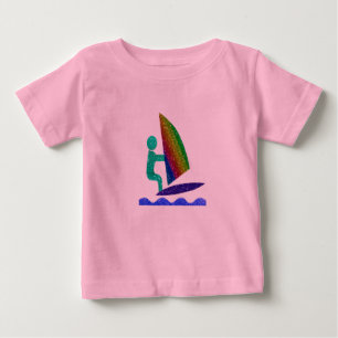Surfer Baby Tutu Bodykostu T Shirt