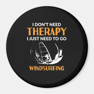 Surfer behöver bara gå Windsurfing Magnet