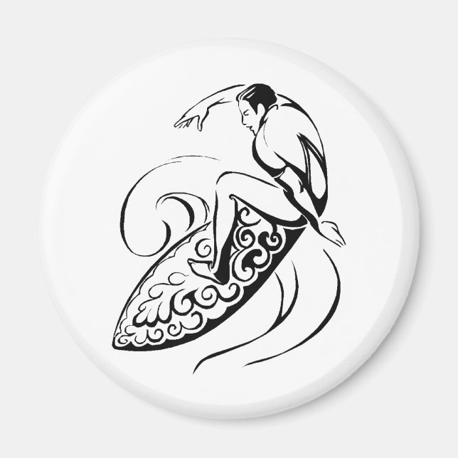 Surfer Boy Magnet (Framsidan)