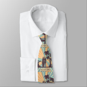 Surfer Boy Necktie Slips