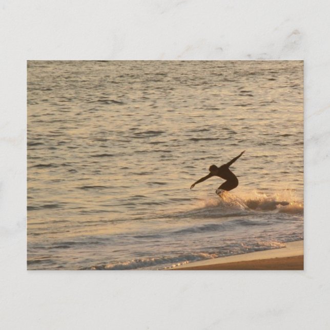 Surfer Boy Vykort (Framsida)