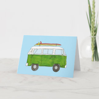 Surfer Campervan Kort