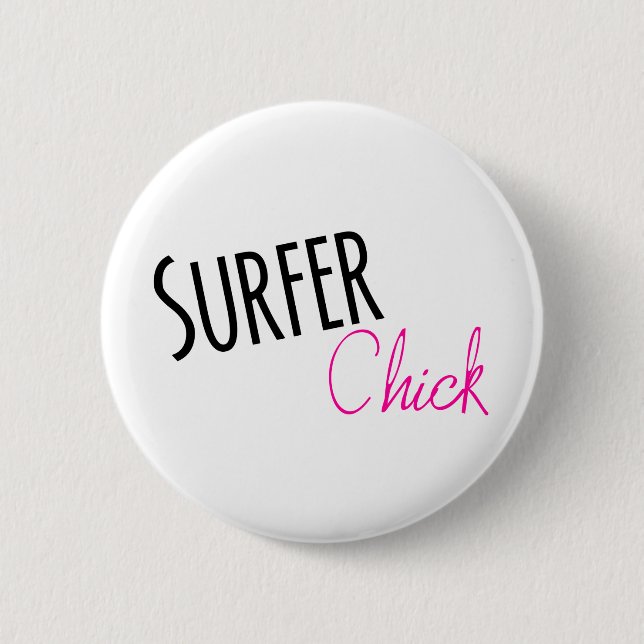 Surfer Chick Knapp (Framsida)