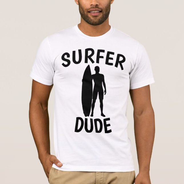 SURFER DUDE T-shirts (Framsida)