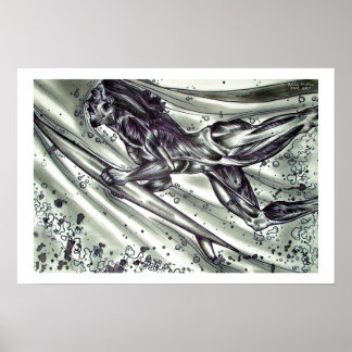 Surfer ej skinn poster