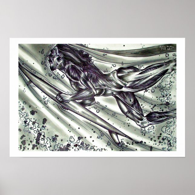 Surfer ej skinn poster (Framsidan)