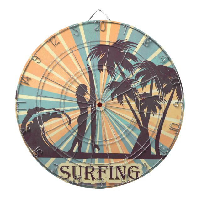 Surfer Girl Darttavla (Framsidan)
