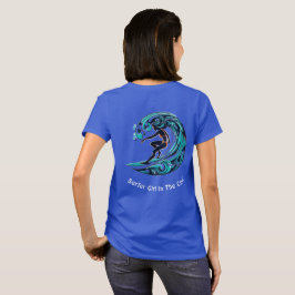 Surfer Girl in Curl T Shirt