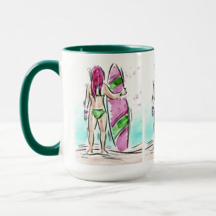 Surfer Girl mugg