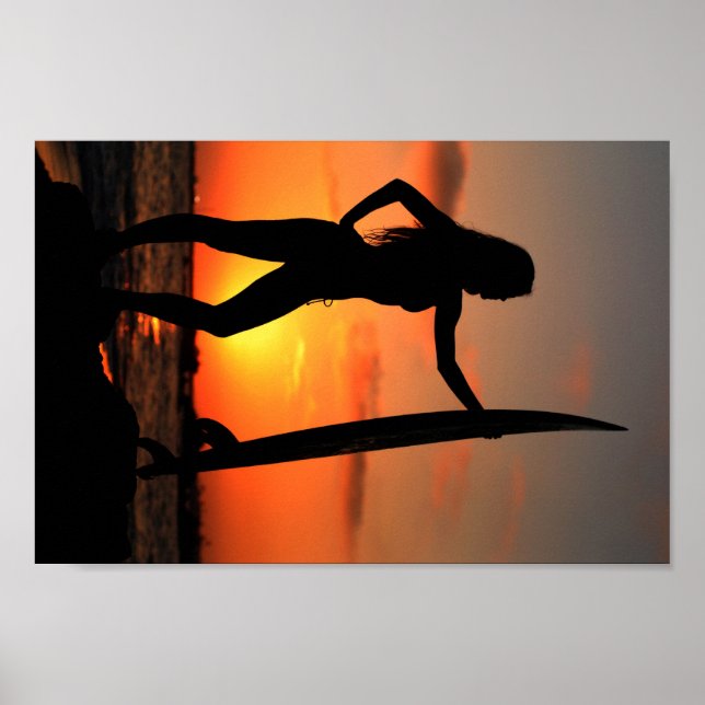Surfer Girl Poster (Framsidan)