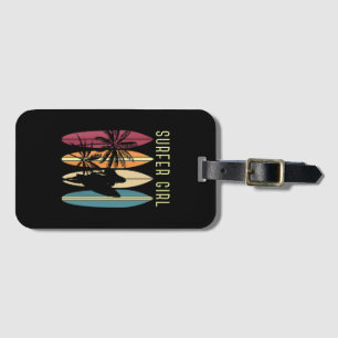 Surfer Girl Surfboard Surfboard Women Girls Surfa Bagagebricka