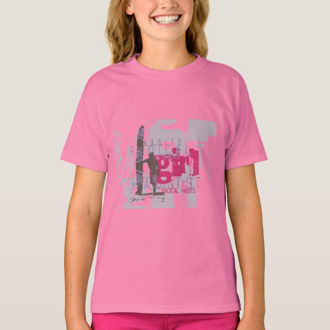 Surfer Girl Tshirts och Gifts (Framsida)