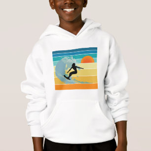 Surfer Girl Vintage Sunset T Shirt