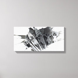 Surfer Girls | Arbetsyta Canvastryck