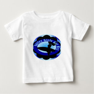 Surfer Girls Hämta Blöt Tee Shirt