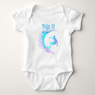 Surfer Graffiti Stil T Shirt