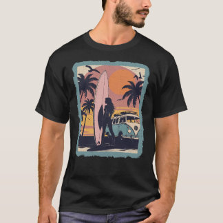SURFER-grafik T Shirt