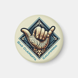 Surfer Hand-symbol- Magnet