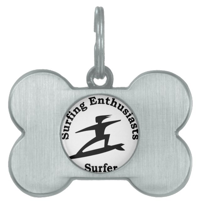 Surfer ID-bricka Husdjur (Framsidan)
