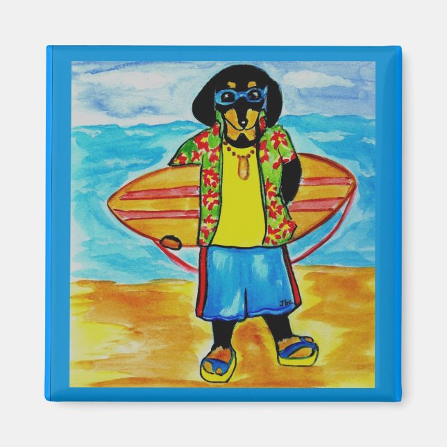 Surfer Joe Magnet (Framsidan)