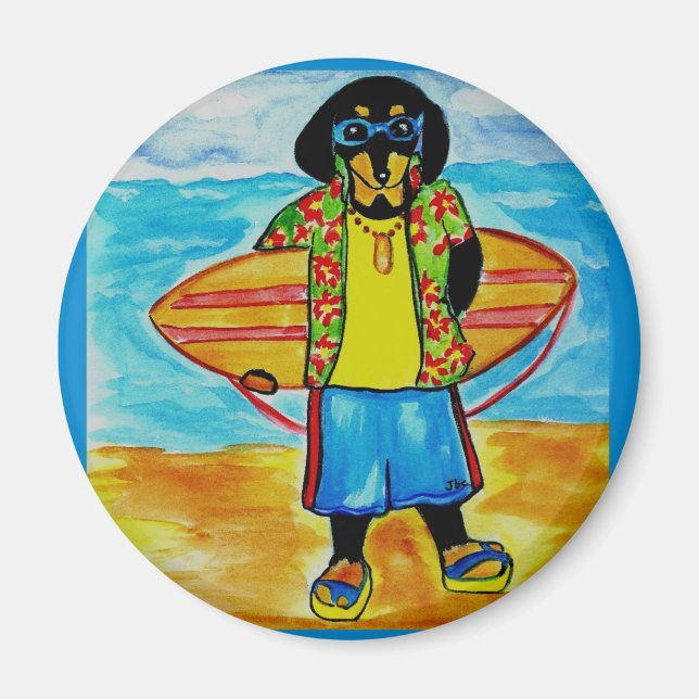 Surfer Joe Magnet (Framsidan)