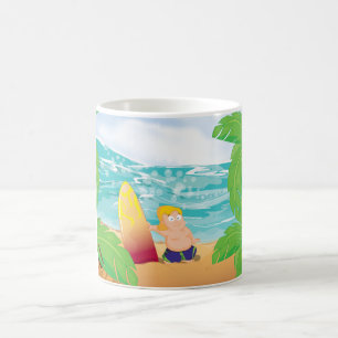 Surfer Kaffemugg