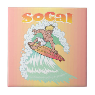 Surfer Kakelplatta
