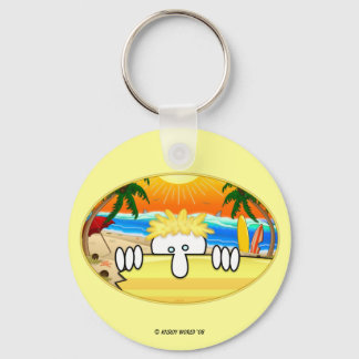 Surfer Kilroy Keychain Nyckelring