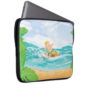 Surfer Laptop Fodral