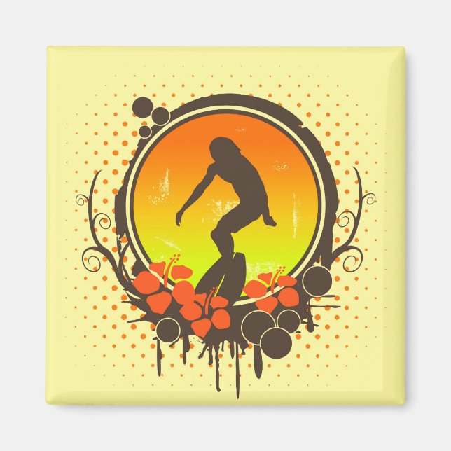 Surfer Magnet (Framsidan)
