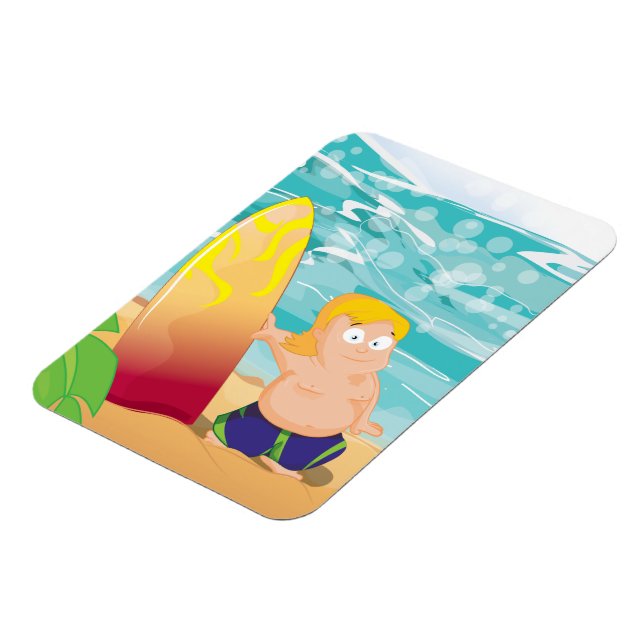 Surfer Magnet (Vänstra Sidan)