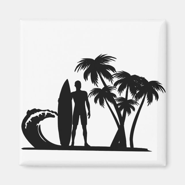 Surfer Magnet (Framsidan)