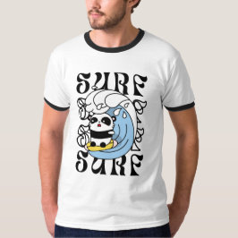 Surfer Panda T Shirt