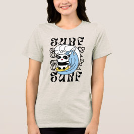 Surfer Panda T Shirt