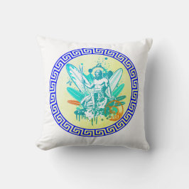 Surfer Poseidon Kudde